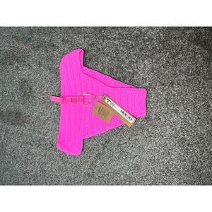 Skims crochet swim bikini bottom in taffy size XXS